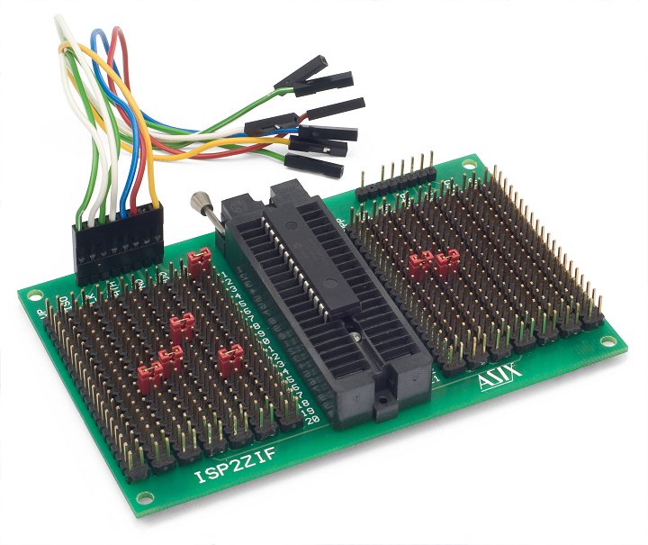 ISP2ZIF with ICSPCAB8